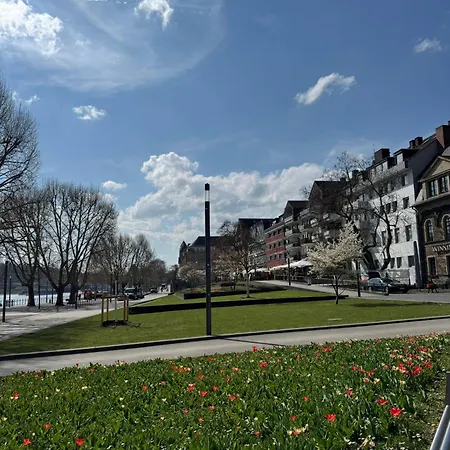 Apartament Rheinloft - Balkon & Parkplatz 