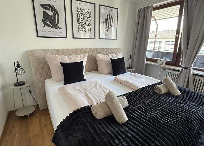 Rheinloft - Balkon & Parkplatz 